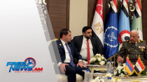 Սուրեն Պապիկյանը հանդիպել է Եգիպտոսի պաշտպանության նախարարի հետ
