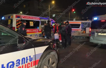 Երևանում բախվել են 5 մարդատար և շտապօգնության մեքենան. վիրավորների թվում երեխաներ կան