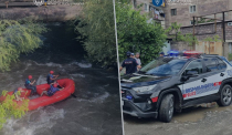 Փամբակ գետում շարունակվում են անհետացած երեխաների որոնողական աշխատանքները