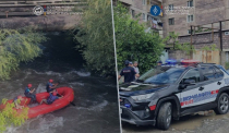 Փրկարարներն ու ոստիկանները Փամբակ գետում դեռ շարունակում են երեխայի որոնողական աշխատանքները. ՆԳՆ