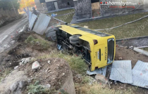 Երևանում ավտոբուսի կողաշրջվելու դեպքի առթիվ նախաձեռնվել է քրեական վարույթ