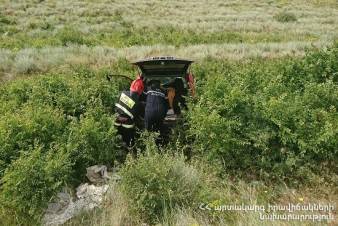 Ավոտոմեքենան ընկել է ձորը