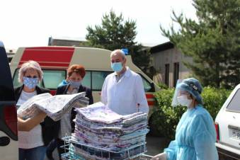 Նվերներ   Գյումրու մոր և մանկան  ավստրիական հիվանդանոցին