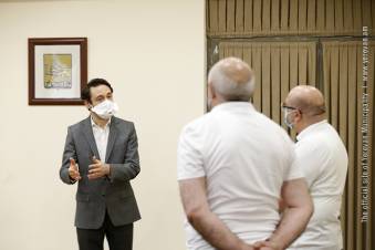 Հայկ Մարությանը հյուրընկալել է «ՍԻ ՓԻ ԷՍ ՕԻԼ» ընկերության ներկայացուցիչներին