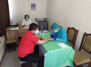  Քիչ առաջ «Խարխափուտ» սահմանային հսկիչ կետում հանձնեցի Covid-19-ի արագ թեսթ. Արայիկ Հարությունյան 