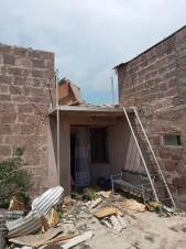 Պտտահողմը մեծ  վնասներ է հասցրել Շիրակի մարզի Գեղանիստ համայնքին. Ֆոտոշարք