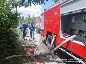 Խոշոր հրդեհ՝ Գյումրիում. Տուժածներ չկան
