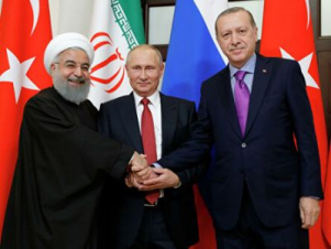 Սպասվում է  Ռուսաստանի, Թուրքիայի եւ Իրանի նախագահների հեռավար հանդիպումը