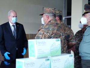 Բրիտանական դեսպանատունը Հայաստանի ՊՆ-ին տրամադրել է անհատական պաշտպանիչ միջոցներ