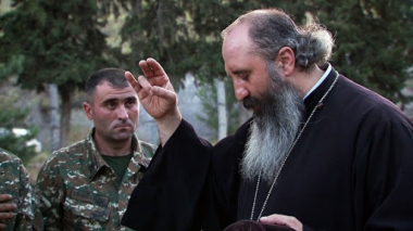Պատարագ՝ սահմանի խաղաղության և մեր քաջ զինվորների անփորձանք ծառայության համար. Տեր Աբել Քարտաշյան