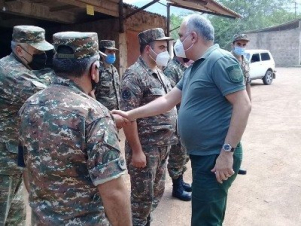 Հուլիսի 16-ին Ադրբեջանի ԶՈւ հանցագործությունների առթիվ հարուցվել է 8 քրգործ. ՀՀ զինդատախազն այցելել է մարզ