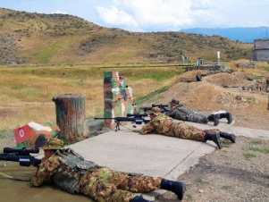 Կրակային պատրաստության պարապմունք եւ մարզական միջոցառումներ բանակում