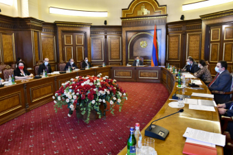 Վարչապետին ներկայացվել է առողջապահության ոլորտում 2019թ. իրականացված միջոցառումների հաշվետվությունը