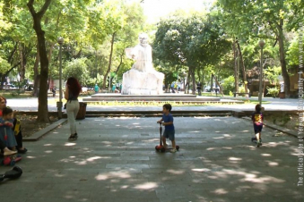 Բարեկարգվում է Մարտիրոս Սարյանի անվան պուրակը. Երևանի քաղաքապետարան