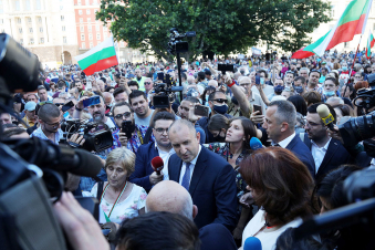 Բուլղարիայում բողոքի ցույցի մասնակիցներն արգելափակել են երթևեկությունը Սոֆիայի կենտրոնում