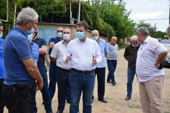 Այգեպարում հակառակորդի հրետակոծությունից վնասված տներից մի քանիսն արդեն վերականգնվել են