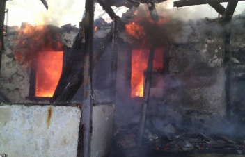 Արթիկում վագոն-տնակ է այրվել