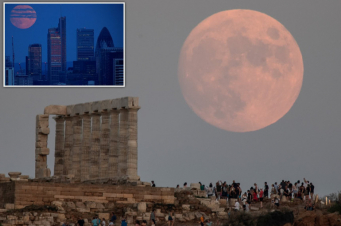 ԱՄՆ-ից մինչև Հունաստան. ինչպես է մոլորակի տարբեր անկյուններում երևացել երեկվա լիալուսինը. Daily Mail-ը դիտարժան կադրեր է հրապարակել