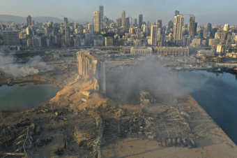 Բեյրութում տեղի ունեցած պայթյունի հետևանքով ոչնչացվել է հացահատիկի պահեստը