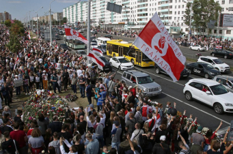 Պրահայում և Բրատիսլավայում նույնպես ակցիաներ են անցկացվել՝ հաջակցություն Բելառուսում ընտրությունների արդյունքներից դժգոհ ցուցարարների