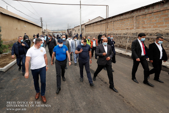  Նիկոլ Փաշինյանը Սուրեն Պապիկյանի ուղեկցությամբ այսօր աշխատանքային այց է կատարել Գեղարքունիքի մարզ. լուսանկարներ