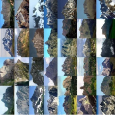 Հայկական լեռնաշխարհի հրաշք պատկերը.  լեռներ մարդու դեմքով