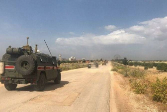 Ռուսաստանցի զինվորականները Սիրիայում ռազմական տեխնիկա են փոխադրել Եփրատ գետի վրայով