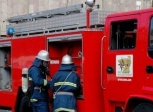 Վթար Տեղեր գյուղի մոտակայքում ՝ հրդեհի բռնկումով