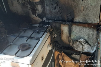 Հրդեհ Դիլիջան քաղաքի տներից մեկում