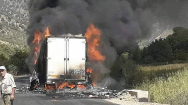 24 տոննա կարագով բեռնված հայ-իրանական սահմանում այրվող բեռնատարը պատկանում է «Մարիաննա» ՍՊԸ-ին