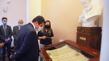 Արցախի նախագհն այցելել է Մատենադարան (լուսանկարներ)