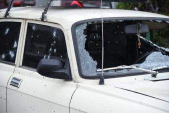 Ստեփանակերտում լույսը բացվել է կրկին հրետակոծությամբ. Լուսանկարներ