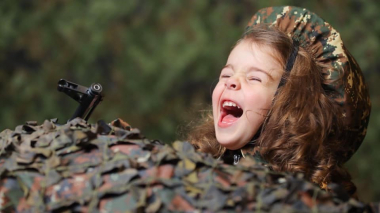 Փոքրիկ զինվորները՝ լուսանկարչական նոր հնարք