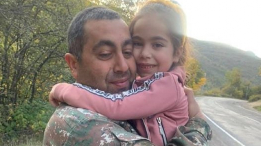 Վանեսան 24 օր չէր տեսել հորը, նա Ջաբրայիլում էր