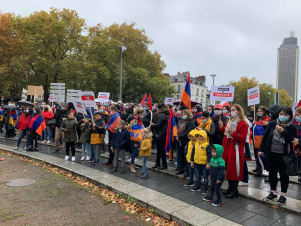 Բողոքի ակցիա Ֆրանսիայի Նանտ քաղաքում. տեսանյութ, լուսանկարներ