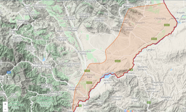 Հորադիզ, Ջրական, Ամիրյան․ Ո՞ր տարածքներն է վերահսկում հակառակորդը․ ռելիեֆային քարտեզ