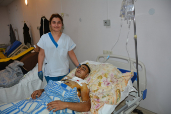 Շուշիում վիրավորված փրկարարներից Հարութ Ապրեսյանն արդեն դուրս է գրվել հիվանդանոցից. ԱՀ ԱԻՊԾ