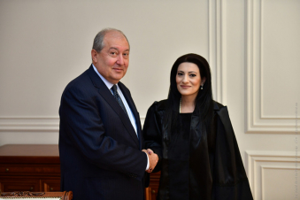 Ադրինե Ղուկասյանը նշանակվել է Արմավիրի մարզի առաջին ատյանի դատարանի դատավոր