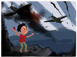 Թող այլևս պատերազմ չլինի. Խոսուն իլյուստրացիաներ