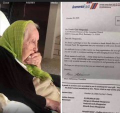 103-ամյա Քնարիկ Մարկոսյանը հիմնադրամին 1 մլն դոլար է փոխանցել