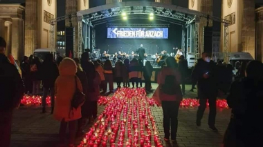 Խաղաղություն Արցախին. մոմավառություն Գերմանիայում