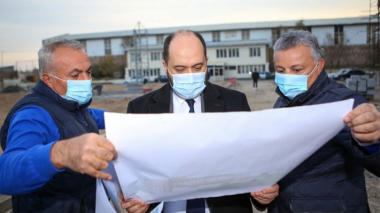 Շարունակվում են Օլիմպիական հերթափոխի պետական մարզական քոլեջի շինարարական և արդիականացման աշխատանքները