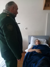 ՀՀ զինվորական դատախազն Արցախում այցելել է Մարտակերտի շրջան և Ստեփանակերտի զինվորական հոսպիտալ