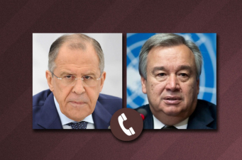 Լավրովը և ՄԱԿ-ի գլխավոր քարտուղարը քննարկել են Լեռնային Ղարաբաղում հումանիտար խնդիրների լուծման հնարավորությունները