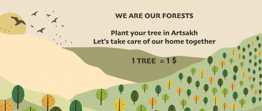 Արցախում 50 000 ծառ կտնկվի «1 դոլար = 1 ծառ» բանաձևով