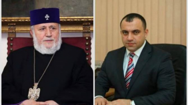 Ամենայն Հայոց Կաթողիկոսն ընդունել է ՀՀ Սահմանադրական դատարանի նախագահին