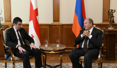 Արմեն Սարգսյանին Ամանորի և Սուրբ Ծննդի տոների առթիվ շնորհավորել են Վրաստանի նախագահն ու վարչապետը