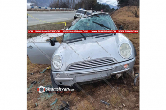 Վթար Վանաձոր-Դիլիջան ավտոճանապարհին 