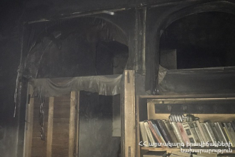 Արտաշատ քաղաքում երկհարկանի տուն է այրվել. տան բնակիչը տեղափոխվել է հիվանդանոց