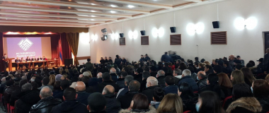 Քաղաքացիական Պայմանագիր կուսակցության վարչության անդամների հանդիպումը Վանաձոր քաղաքի ՔՊ կուսակցականների հետ